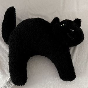 Cynthia Rowley Black Cat Pillow